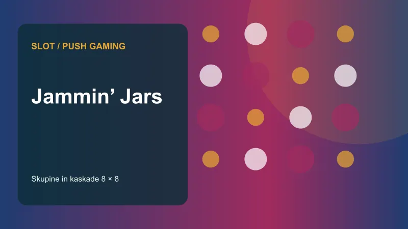Jammin’ Jars: skupine in kaskade 8 × 8